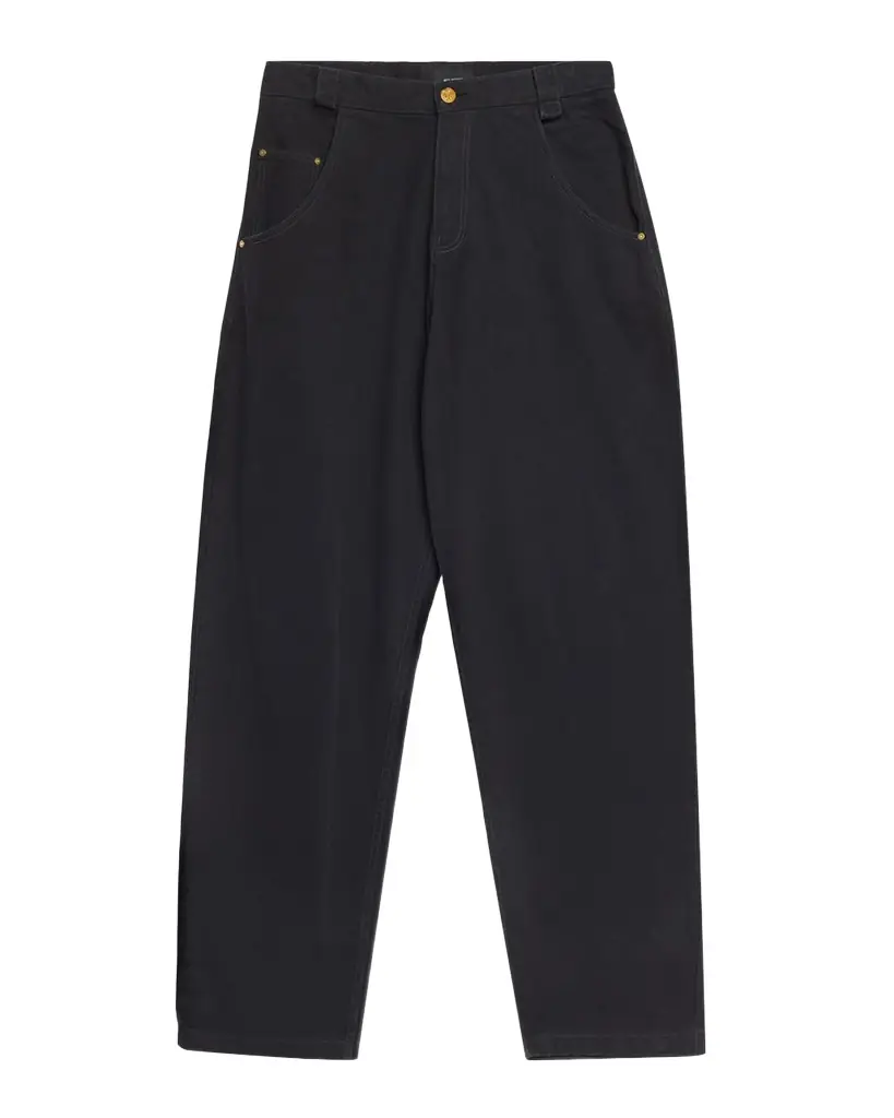 Willy Chavarria Men 's Bad Boy Barrel Leg Jeans