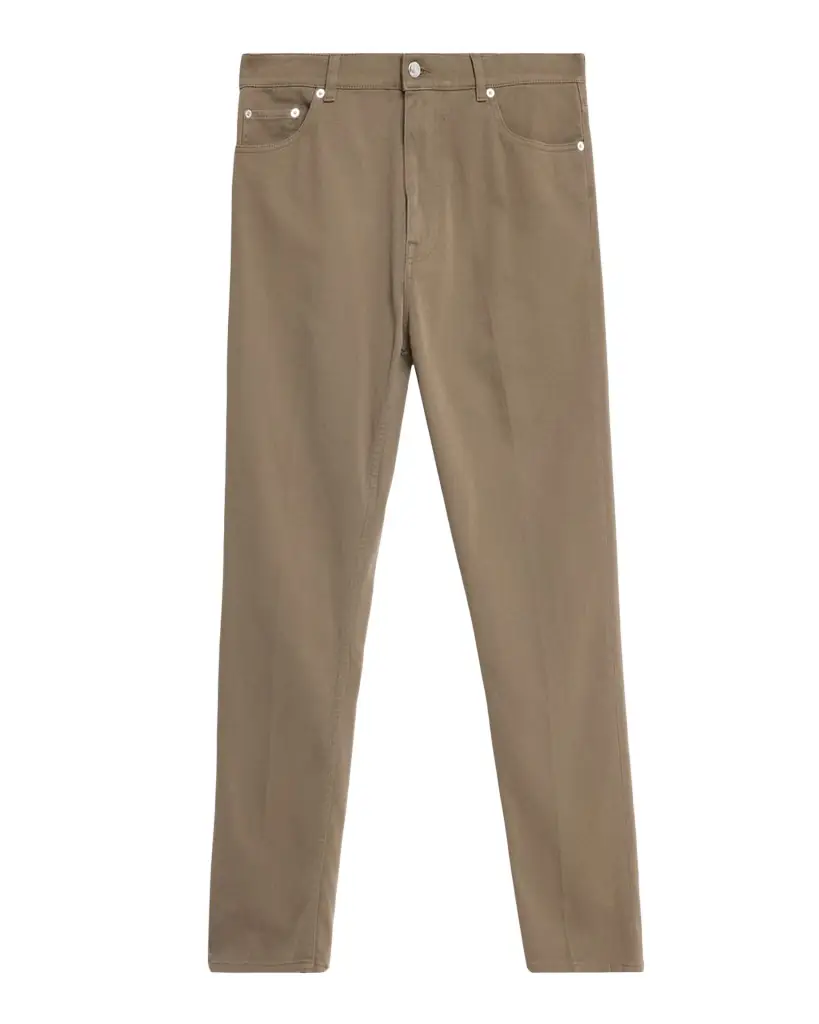 dunhill Men 's Cotton Twill Straight Leg Five-Pocket Pants