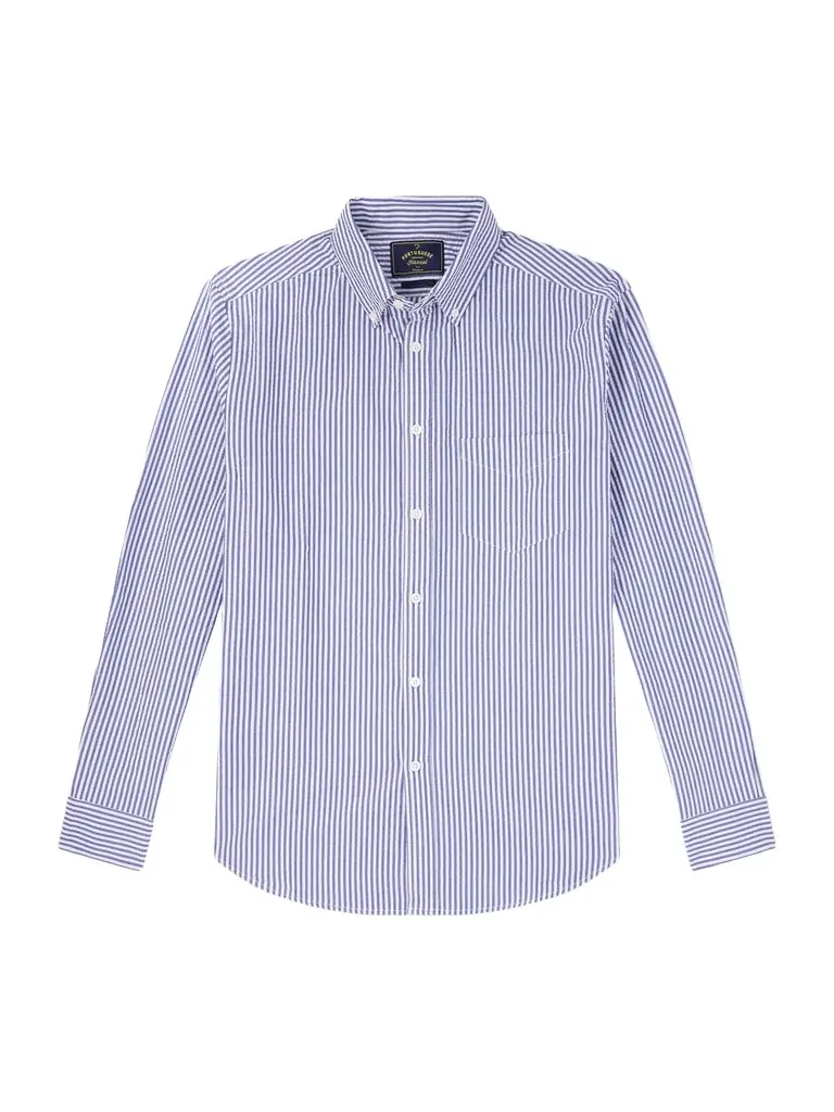 Portuguese Flannel Atlantico Checked Cotton Shirt - Men