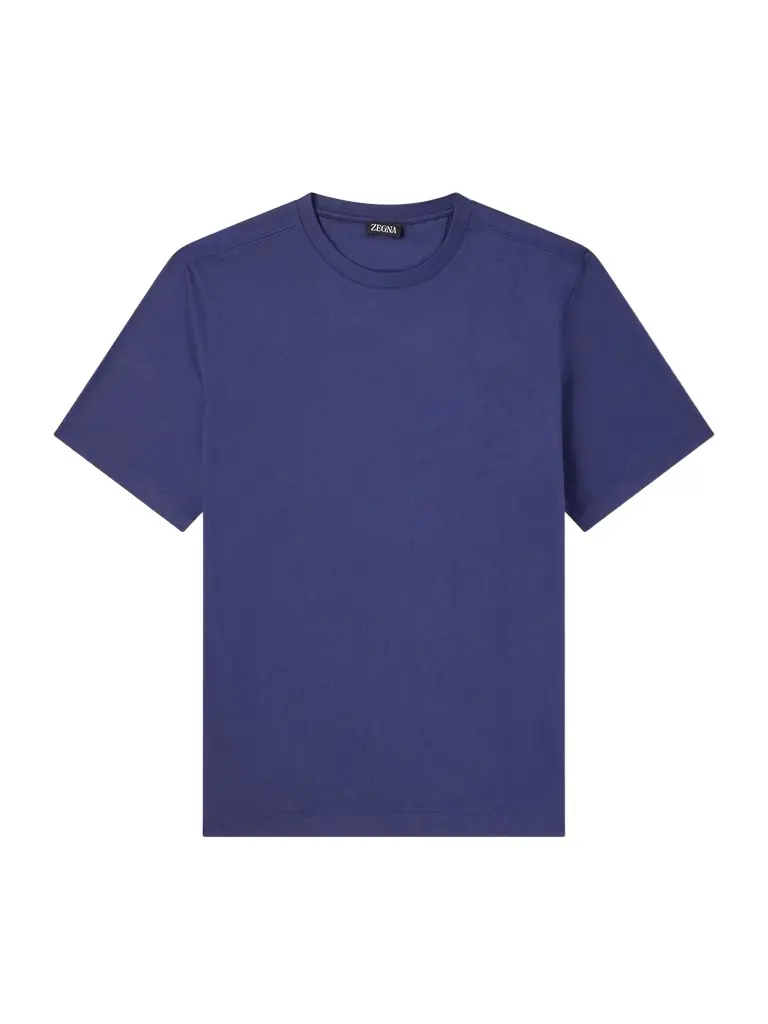 Zegna Cotton-Jersey T-Shirt - Men