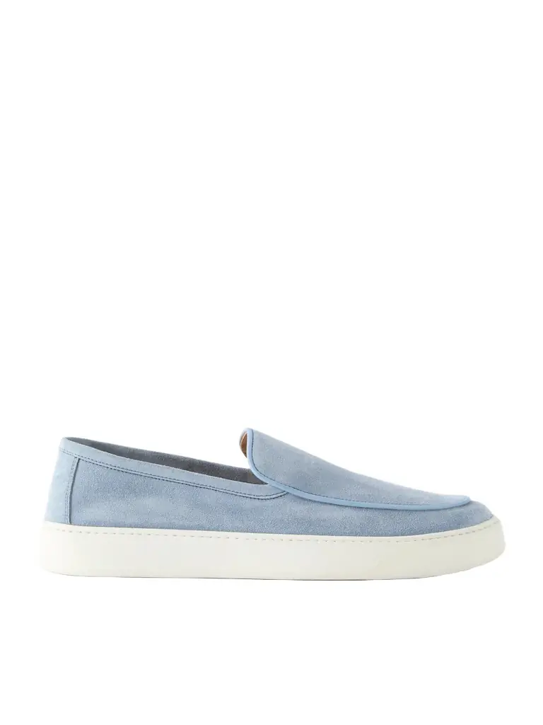 Frescobol Carioca Vela Suede Slip-On Sneakers - Men