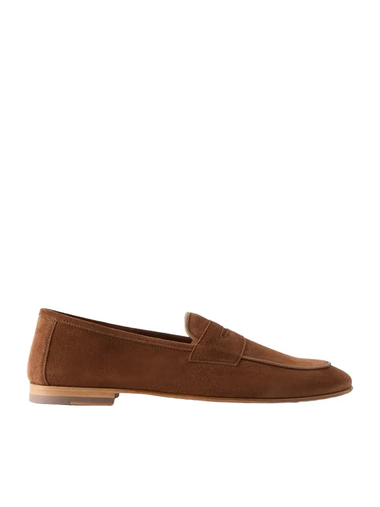 Frescobol Carioca Leme Suede Loafers - Men