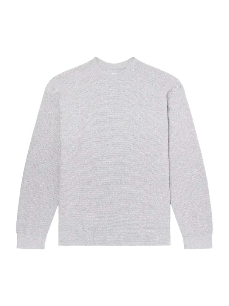 OrSlow Waffle-Knit Cotton-Blend T-shirt - Men