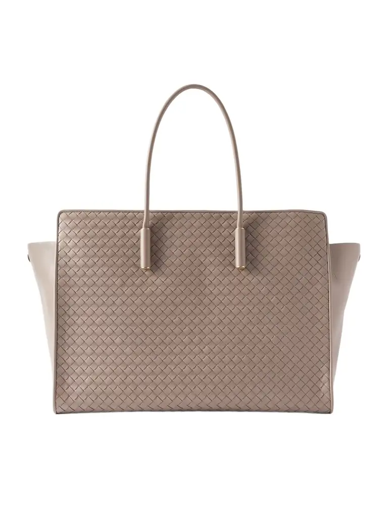 Bottega Veneta Barbara Intrecciato Leather Tote Bag