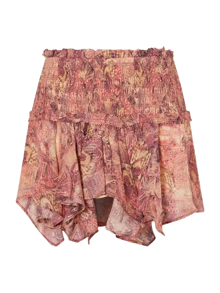 Isabel Marant Ceiva Silk-chiffon Mini Skirt