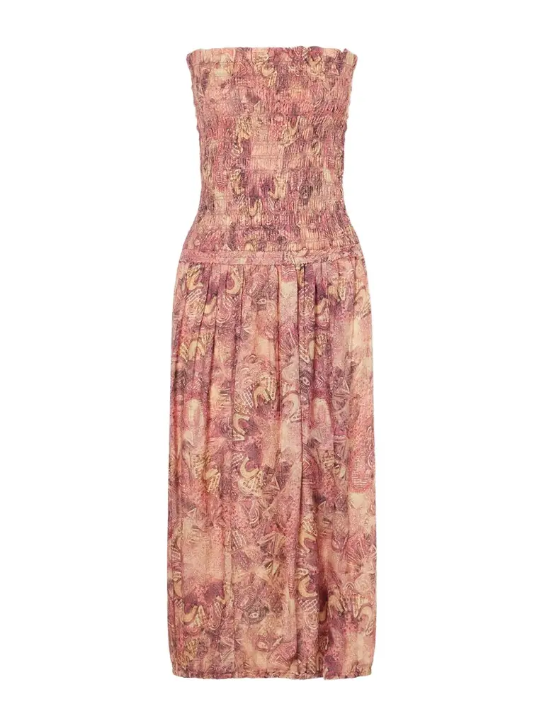 Isabel Marant Cleane Silk-chiffon Midi Dress