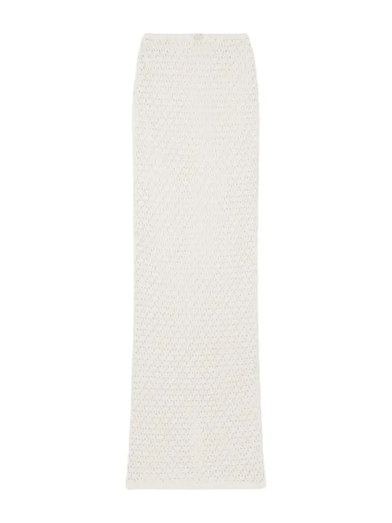 SARA CRISTINA Arena Crocheted Cotton Coverup