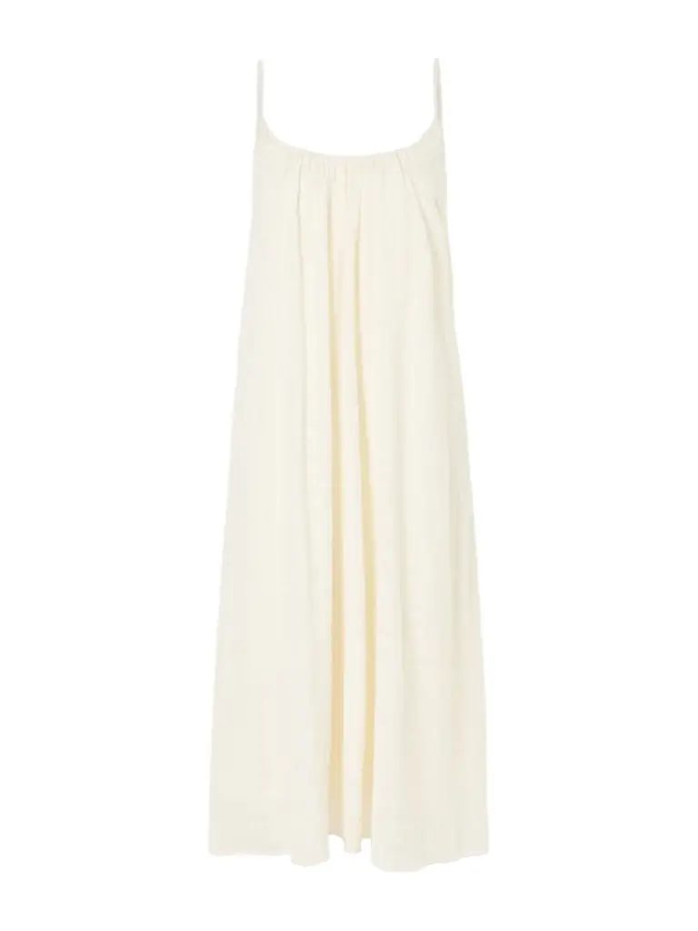 Eres Confidentielle Draped Silk And Cotton-blend Coverup