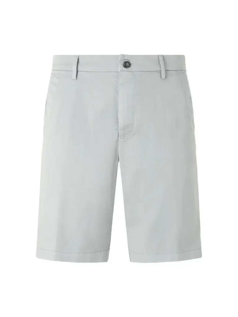 Canali Straight-Leg Stretch Cotton-Blend Gabardine Shorts - Men