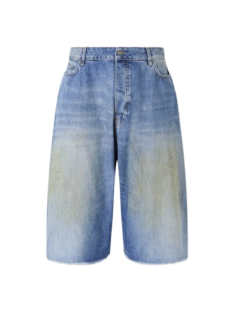 424 Wide-Leg Lightweight Denim Short - Men