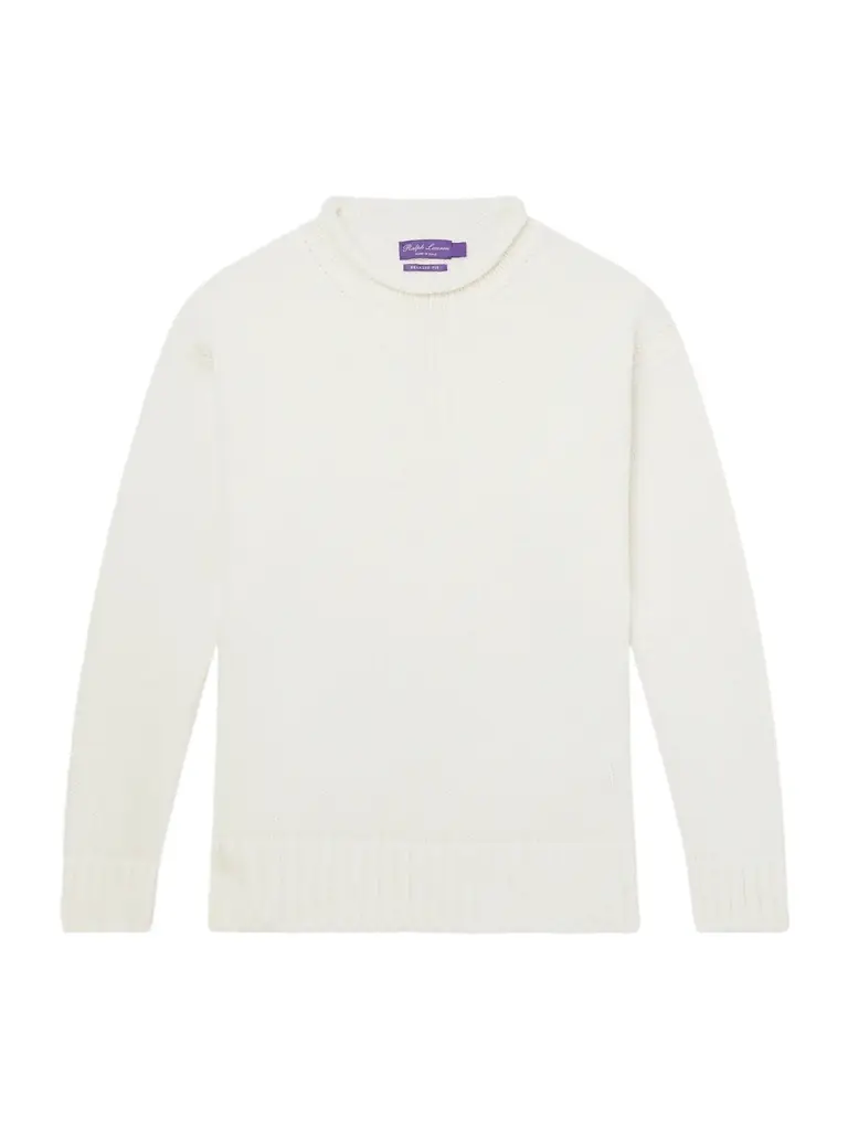 Ralph Lauren Purple Label Knitted Cotton Sweater - Men