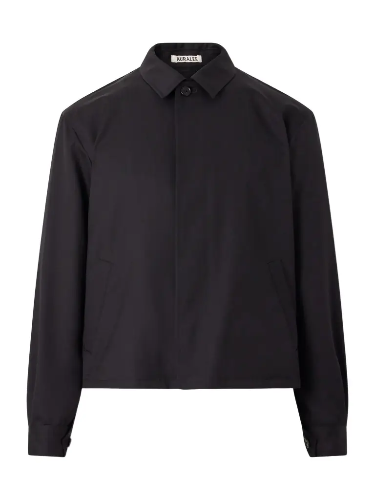 Herringbone Wool Blouson - Men