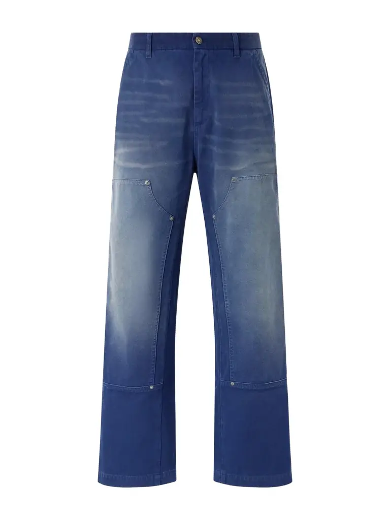 424 Straight-Leg Double-Knee Jeans - Men