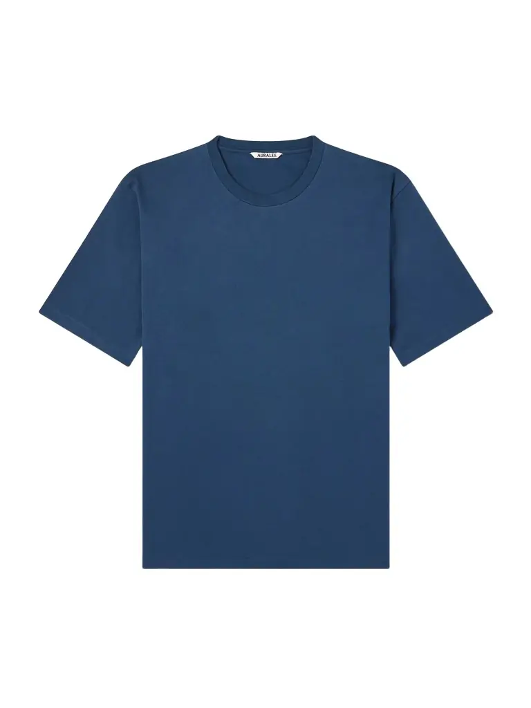 Auralee Luster Cotton-Jersey T-Shirt - Men