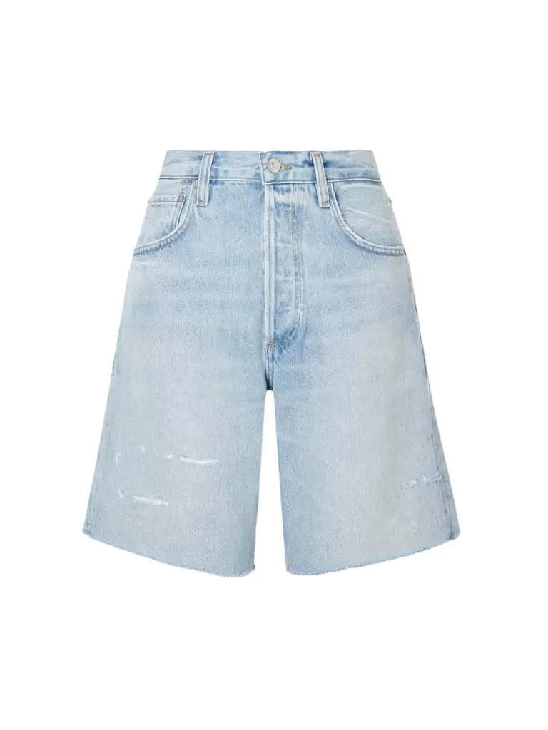 Citizens of Humanity Ayla Frayed Denim Shorts