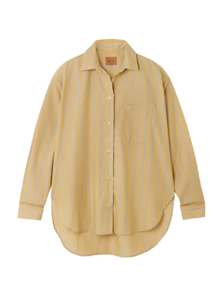 Jamie Haller The Essential Striped Cotton-poplin Shirt
