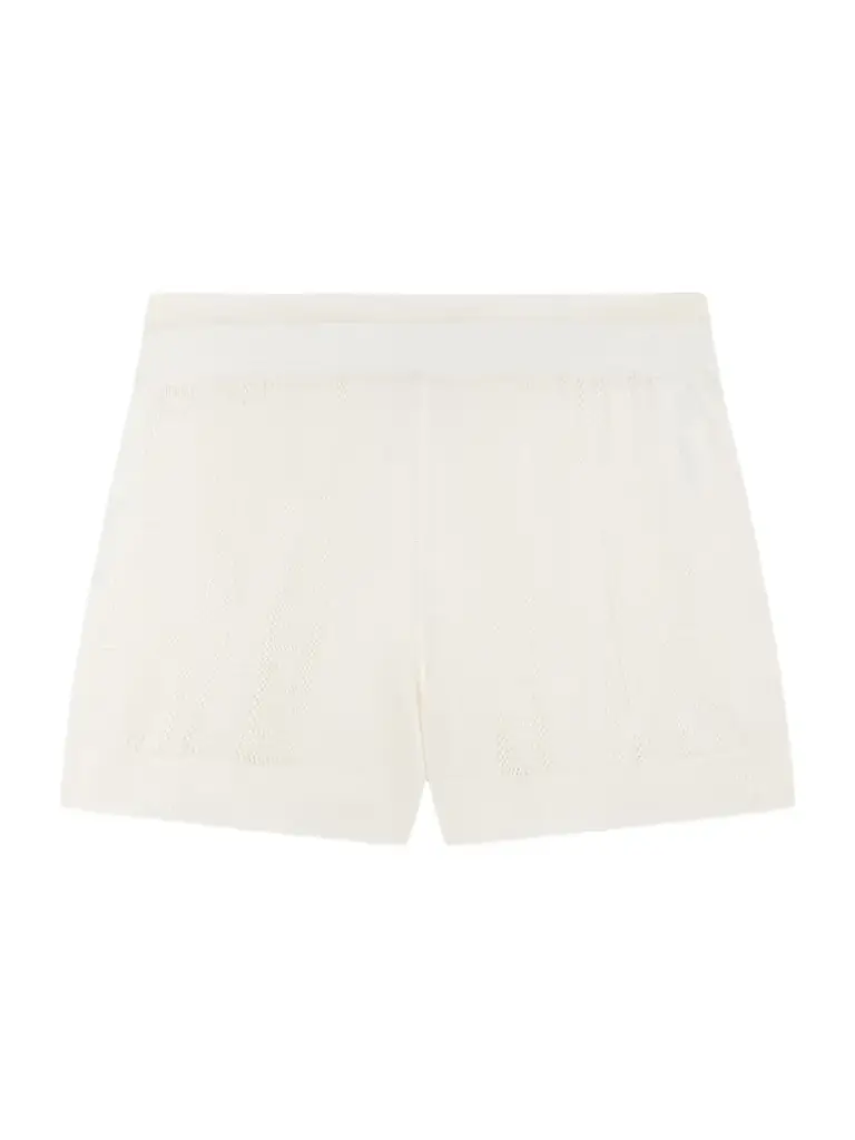 Donde Esteban Guayabera Stretch-knit Shorts