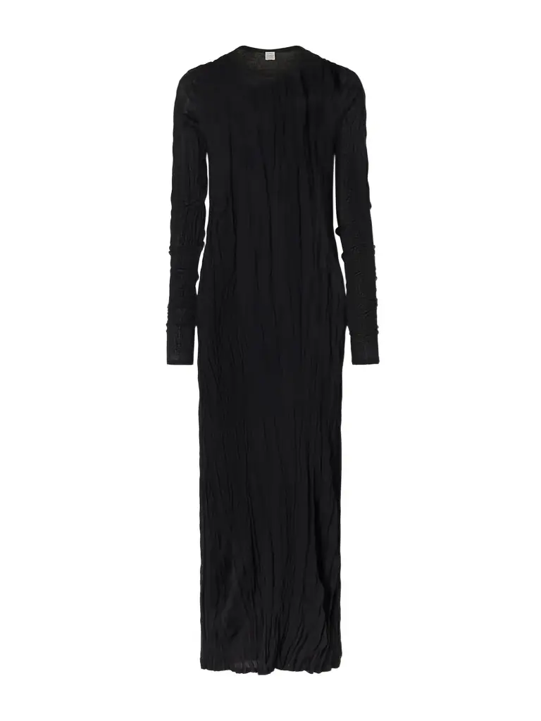TOTEME Ribbed-knit Maxi Dress
