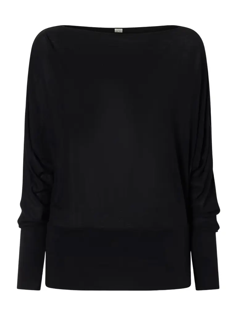 TOTEME Boatneck Jersey Top