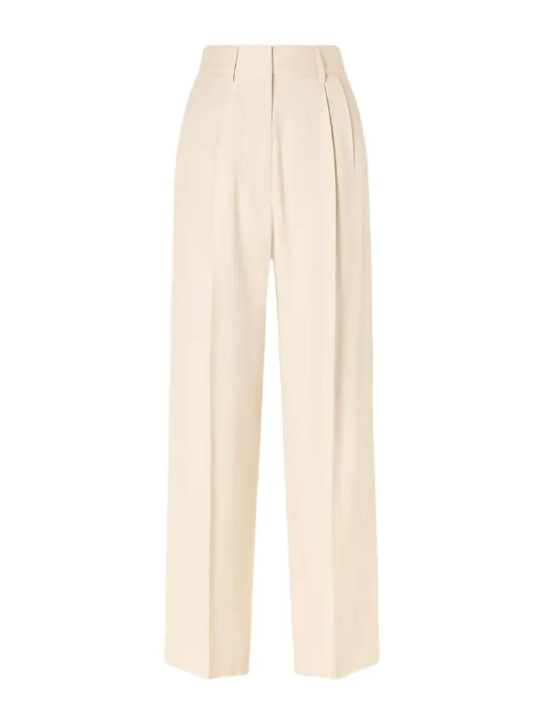 Blazé Milano Danae Pleated Tapered Woven Pants