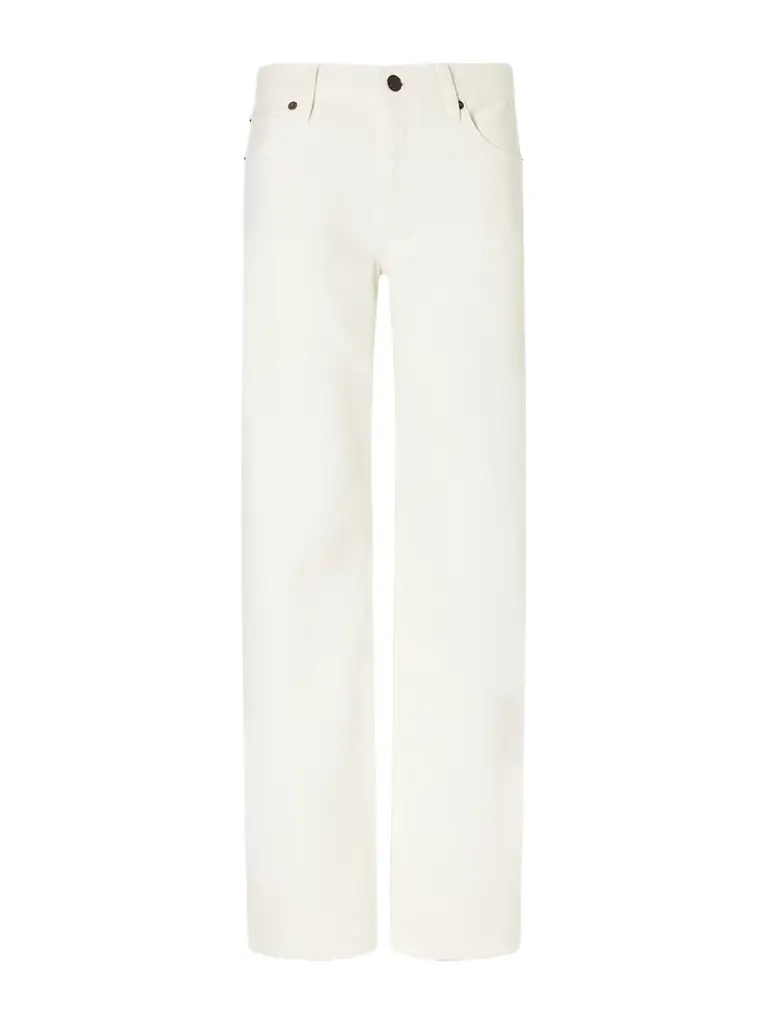 Frame The Lowkey Low-rise Straight-leg Jeans
