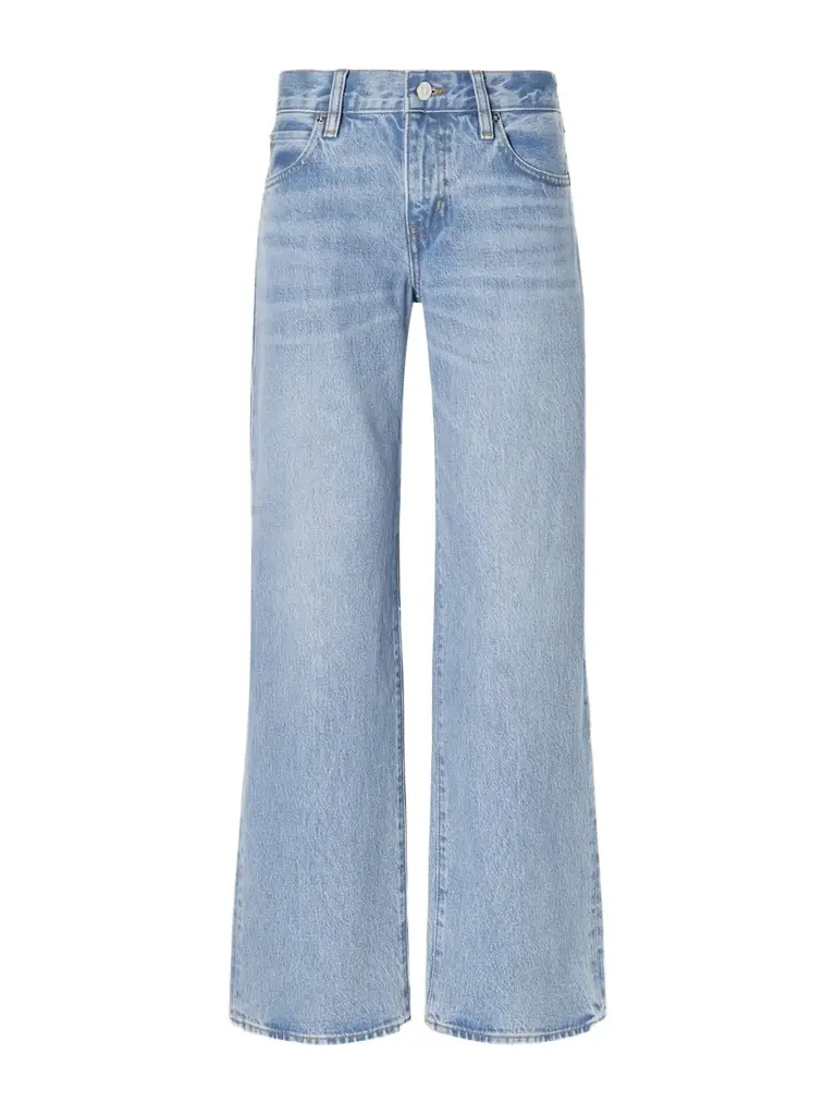 Frame The Saturday Low-rise Straight-leg Jeans