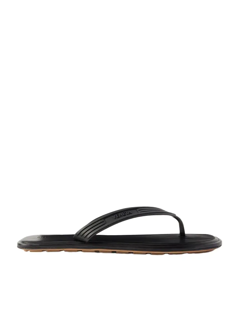 Sampieri Flat Thong Rubber Flip Flops