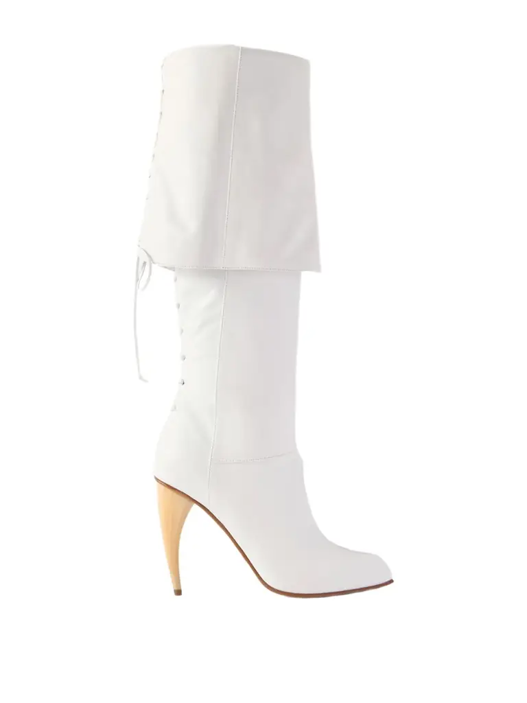 McQueen Leather Boots