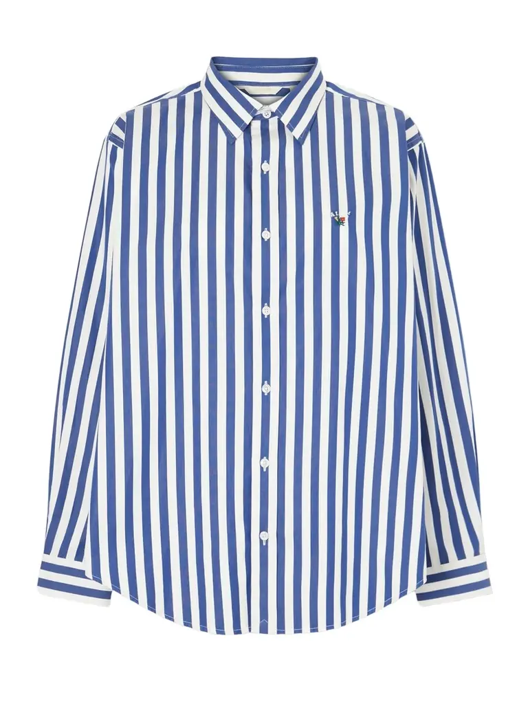 Aimé Leon Dore Striped Cotton-poplin Shirt