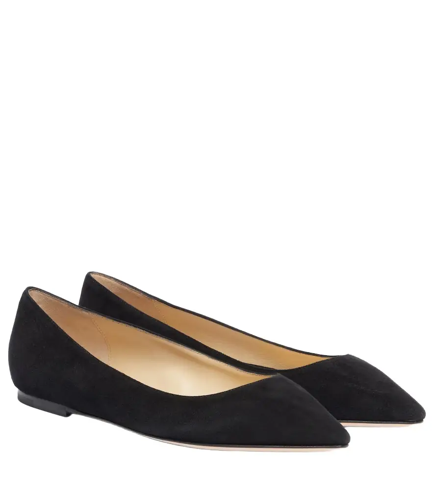 Jimmy Choo Romy suede ballet flats