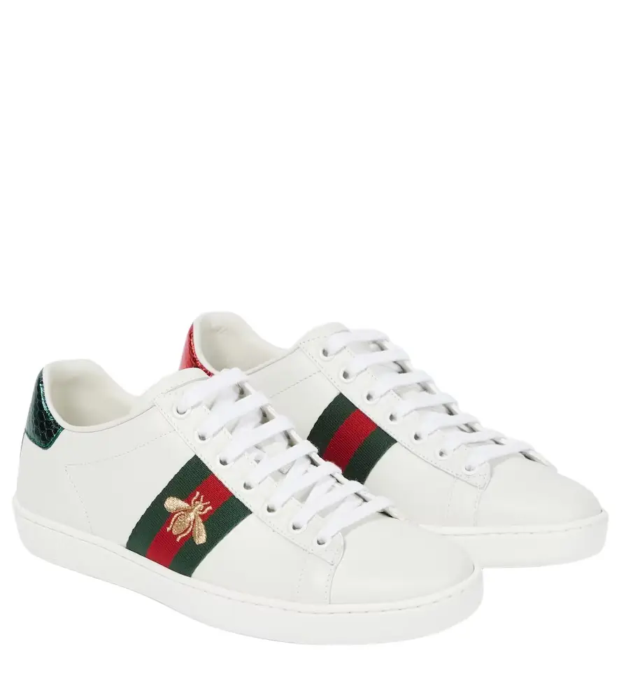 Gucci Ace leather sneakers
