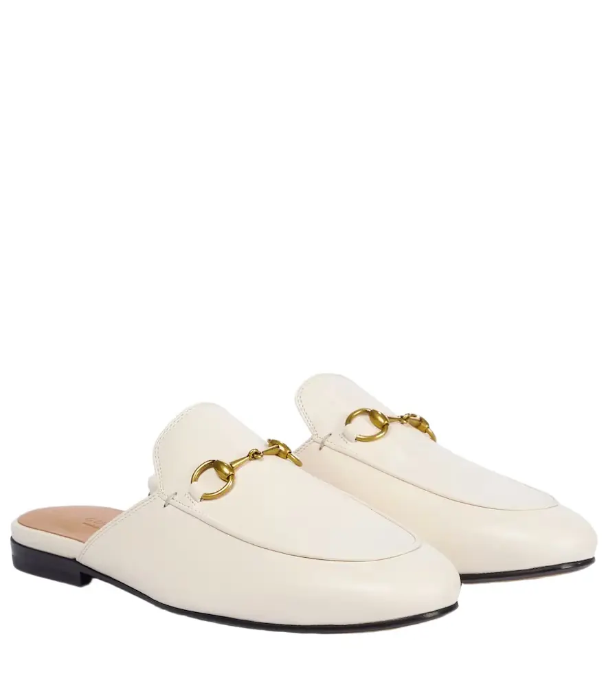 Gucci Princetown leather slippers