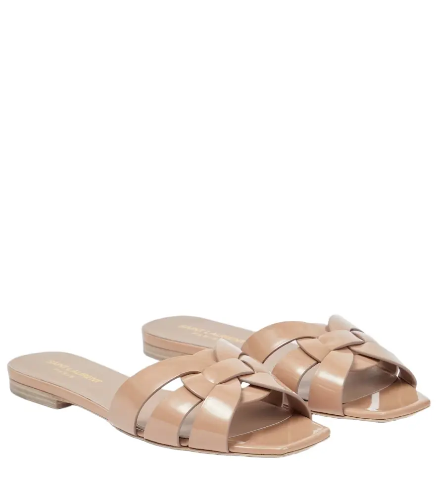 Saint Laurent Tribute Nu Pieds 05 leather sandals