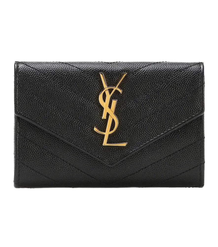Saint Laurent Monogram Small leather wallet
