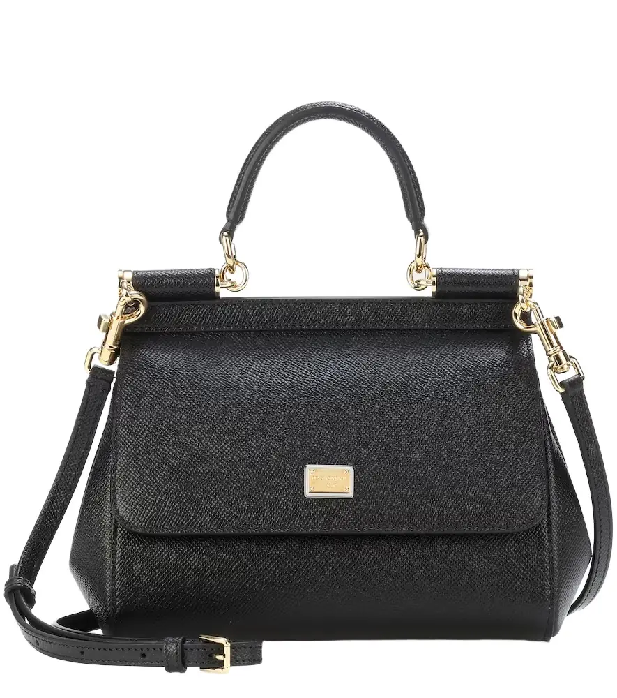 Dolce & Gabbana Sicily Small leather shoulder bag