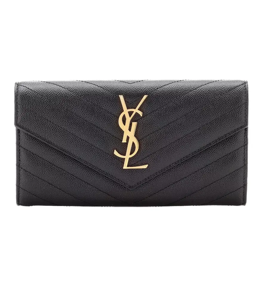 Saint Laurent Monogram Large leather wallet