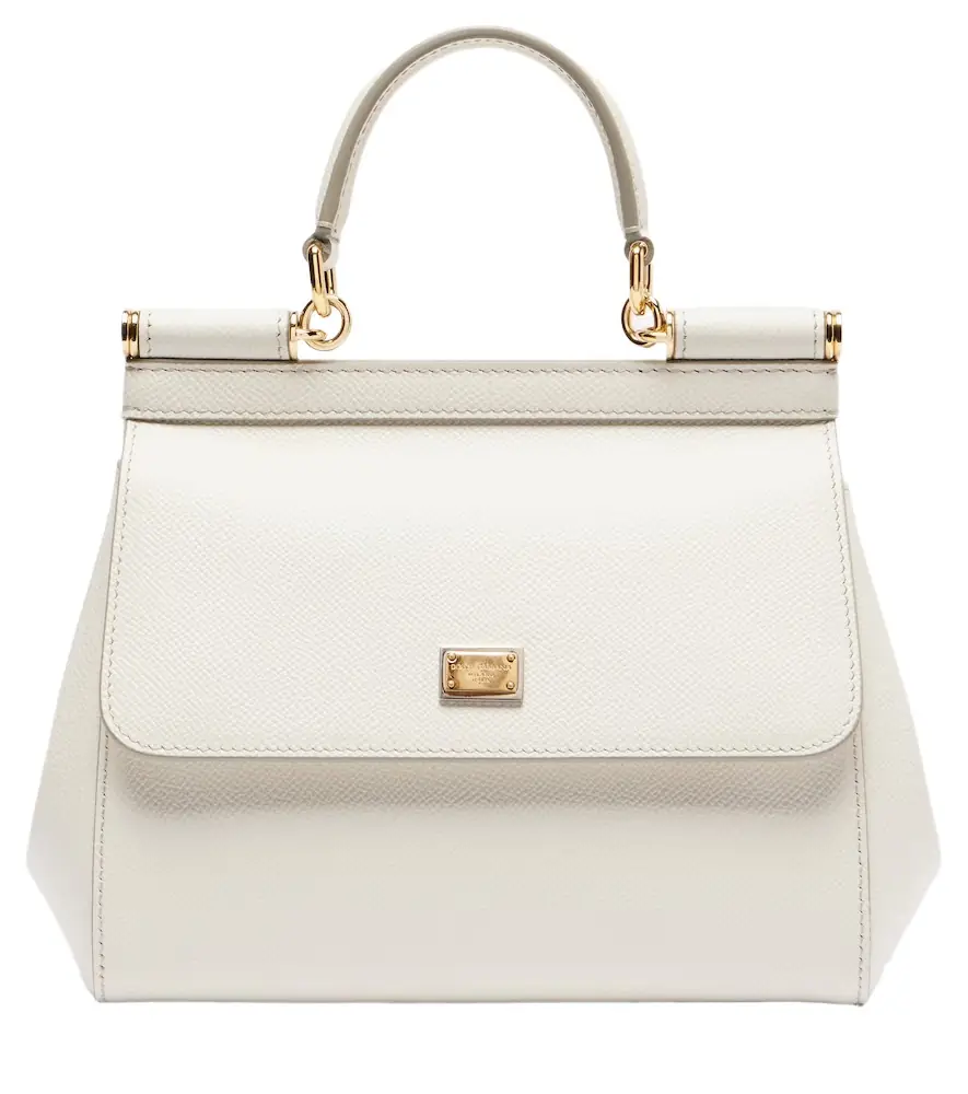 Dolce & Gabbana Sicily Small leather shoulder bag