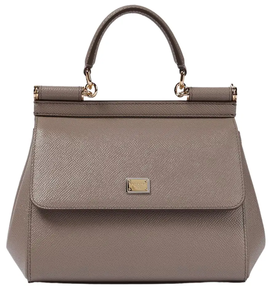 Dolce & Gabbana Sicily Small leather shoulder bag