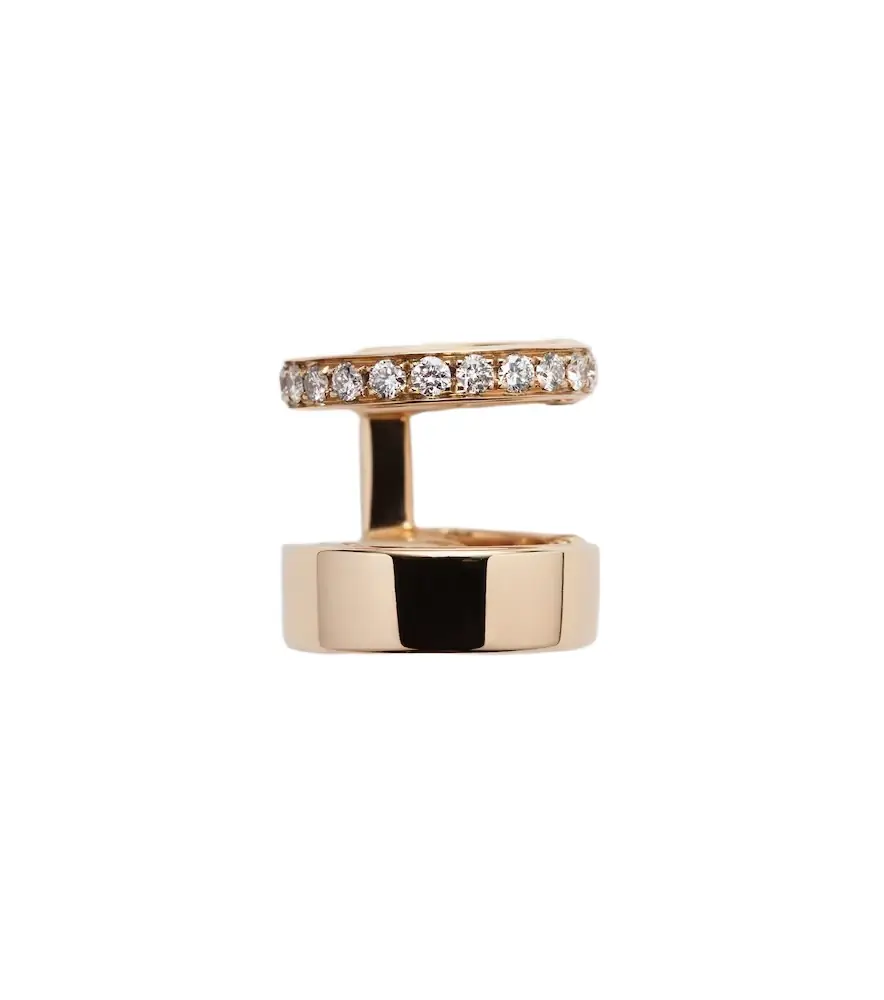 Repossi Berbere Module 18-kt rose gold ear cuff with diamonds