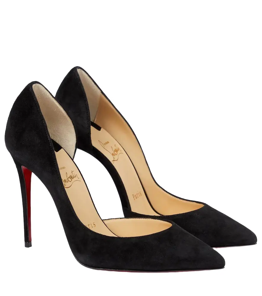 Christian Louboutin Iriza 100 suede pumps