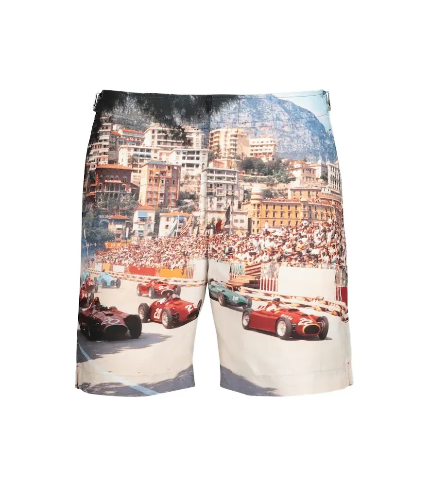 Orlebar Brown Bulldog photographic swim shorts
