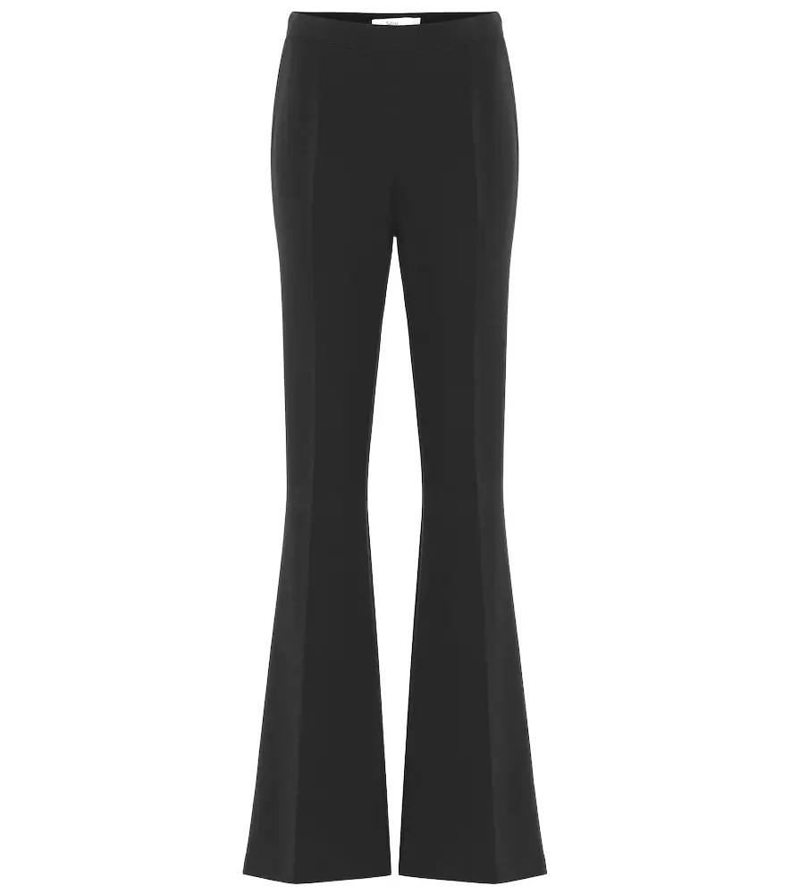 Safiyaa Halluana high-rise flared pants