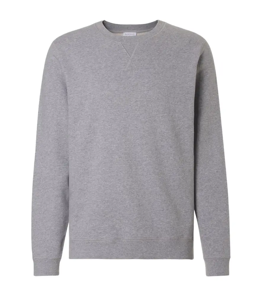 Sunspel Cotton loopback sweatshirt
