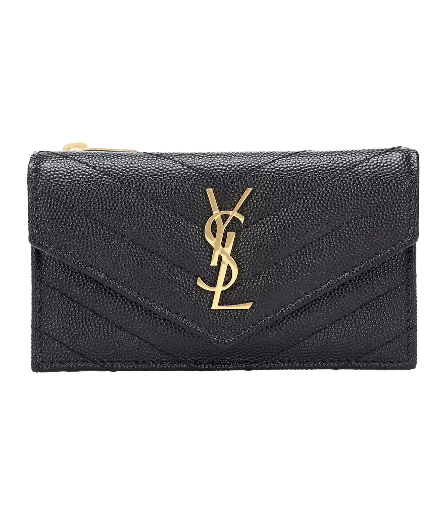Saint Laurent Envelope Small leather wallet
