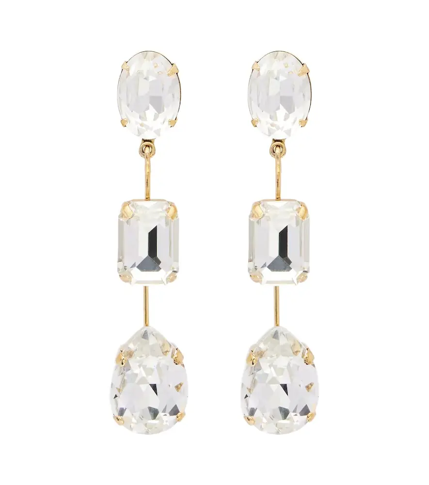 Jennifer Behr Allanah crystal-embellished earrings