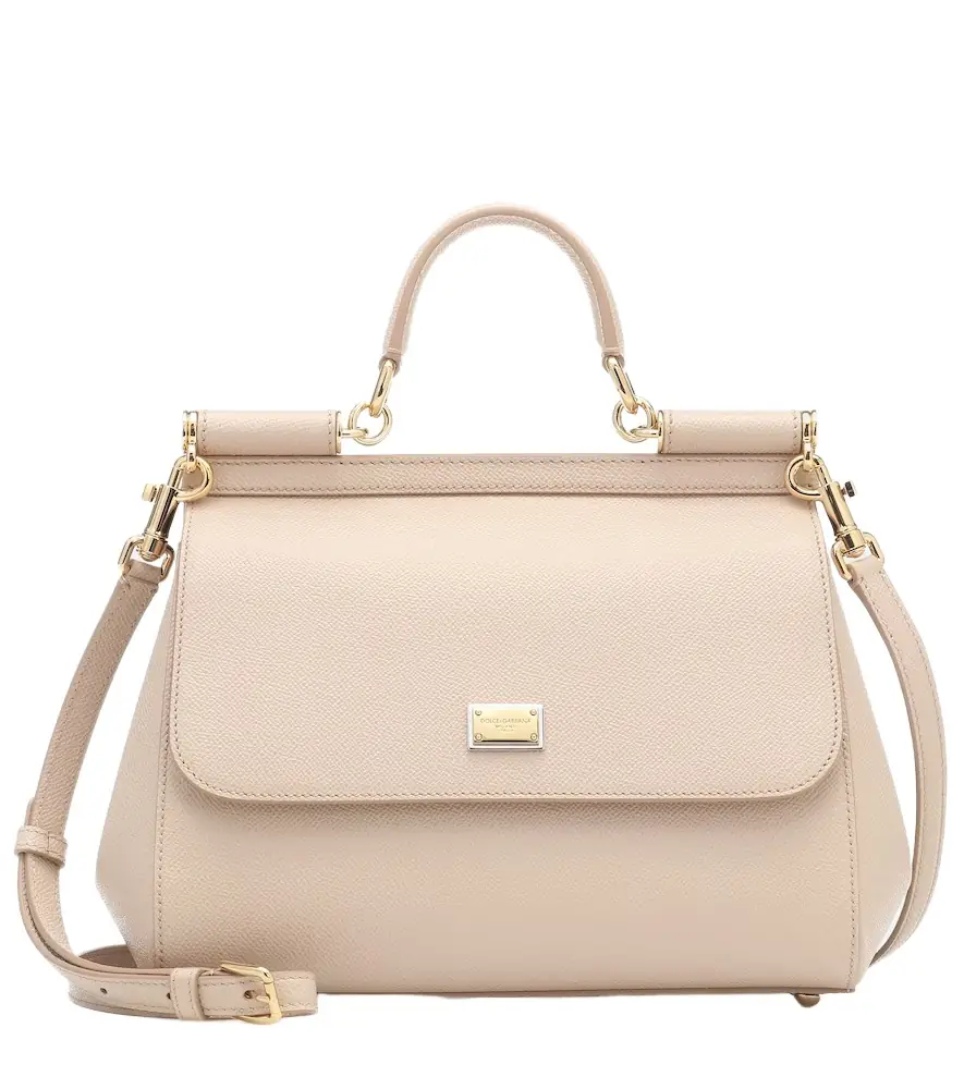 Dolce & Gabbana Sicily Medium leather shoulder bag