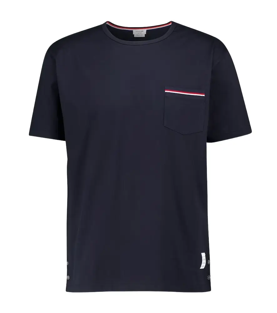 Thom Browne Short-sleeved cotton T-shirt