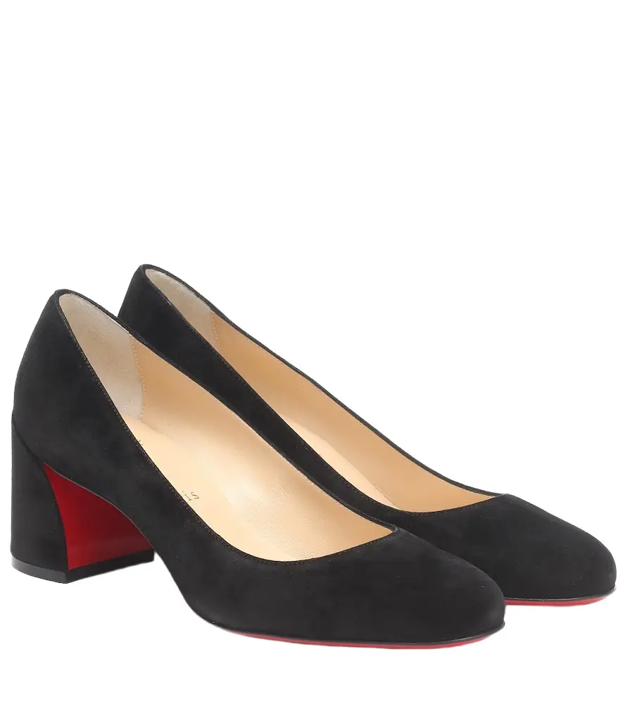 Christian Louboutin Miss Sab 55 suede pumps