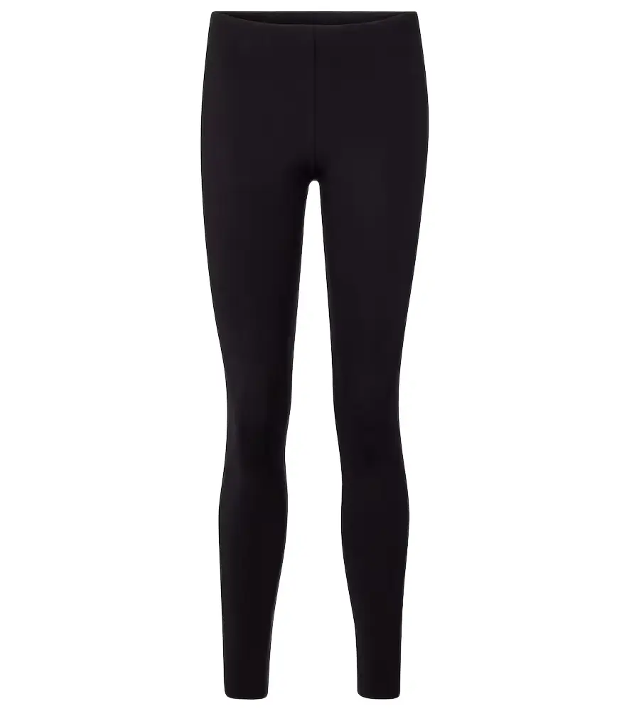 The Row Woolworth mid-rise leggings