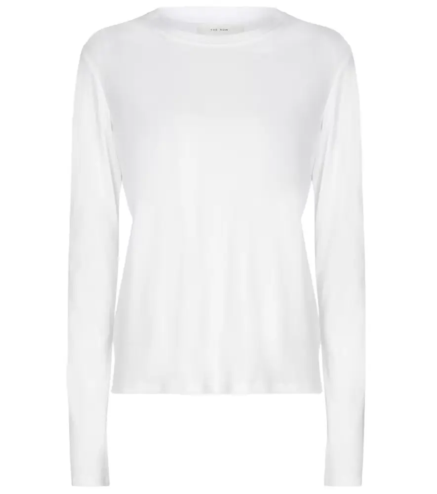 The Row Shermann cotton-jersey top